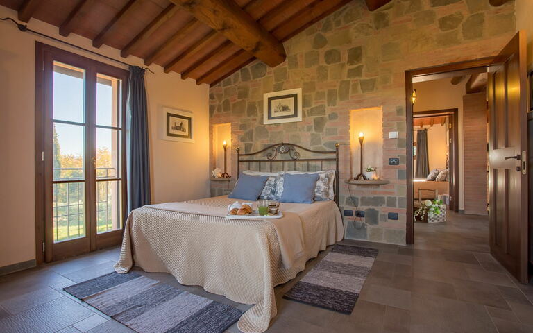 Villa Insoglio: soveværelse