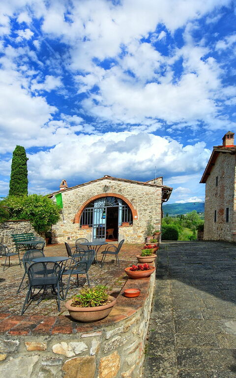 Le Fonti: Have, Udendørs