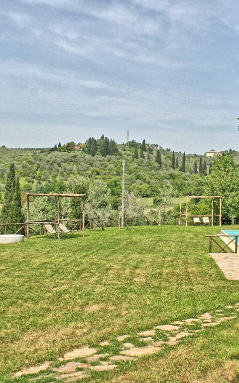 Le Fonti: pool, Udvendige