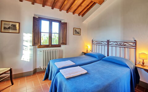 Feriebolig Le Fonti 2: soveværelse