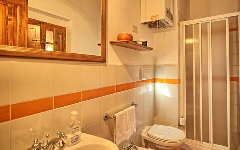 Feriebolig Le Fonti 9: Badeværelse