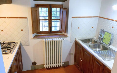 Feriebolig Le Fonti 1: Køkken