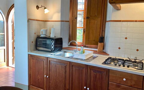 Feriebolig Le Fonti 9: Køkken