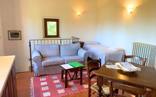 Feriebolig Le Fonti 5: Frokostlokale, Stue