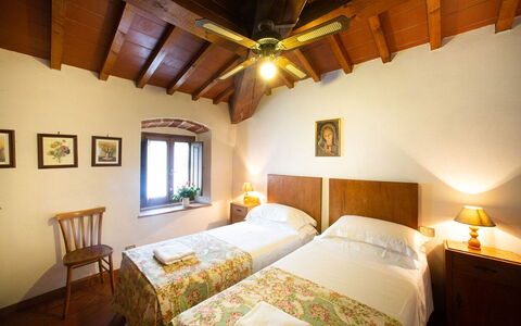 Feriebolig Vasche 4: soveværelse