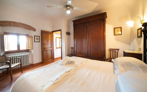 Feriebolig Vasche 1: soveværelse