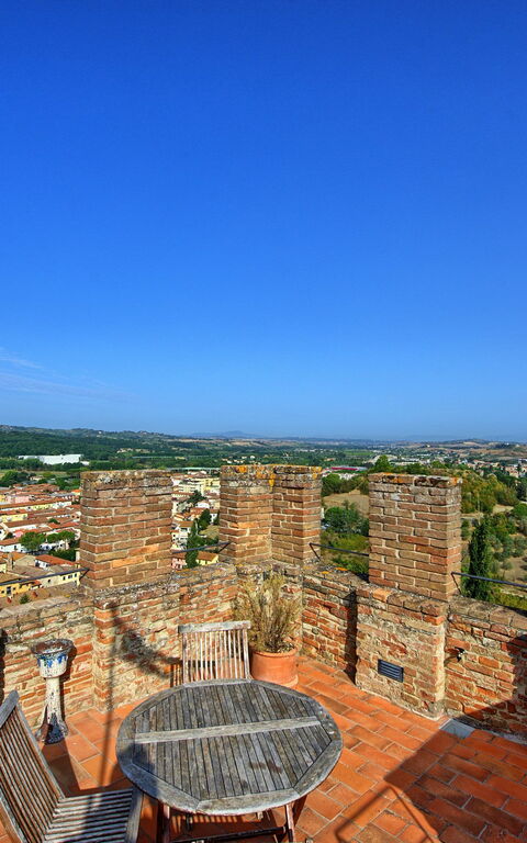 Certaldo: Altan / terrasse / gårdhave, Visninger