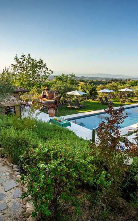 Villa Amadeo: Have, pool, Udendørs, Udvendige, Visninger