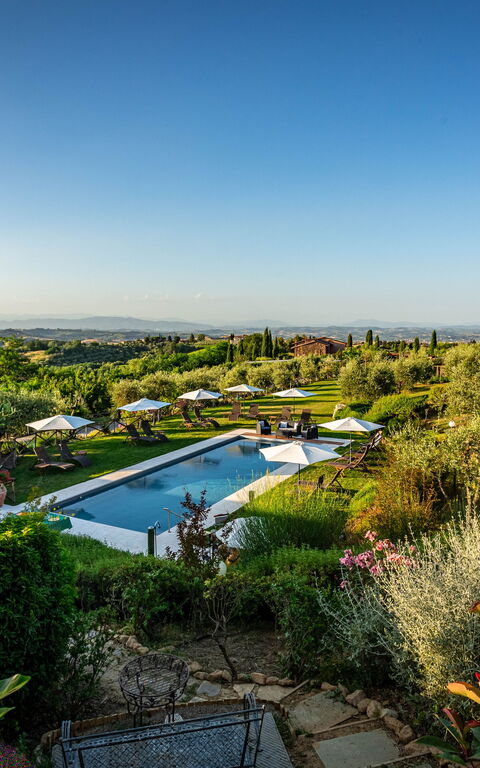 Villa Amadeo: Have, pool, Udendørs, Udvendige, Visninger