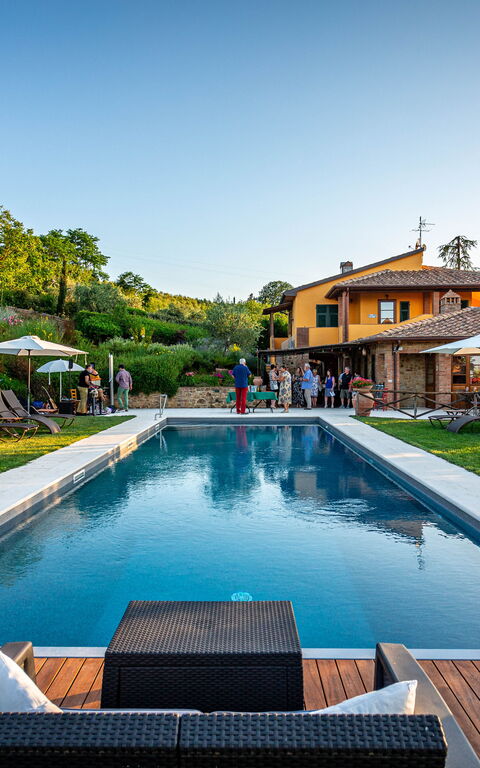 Villa Amadeo: Have, pool, Udendørs, Udvendige