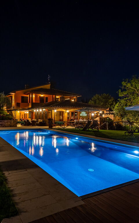 Villa Amadeo: Have, pool, Udendørs, Udvendige