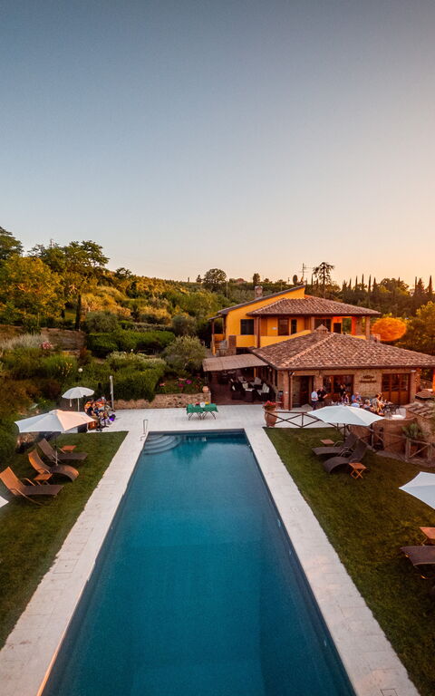 Villa Amadeo: Have, pool, Udendørs, Udvendige, Visninger