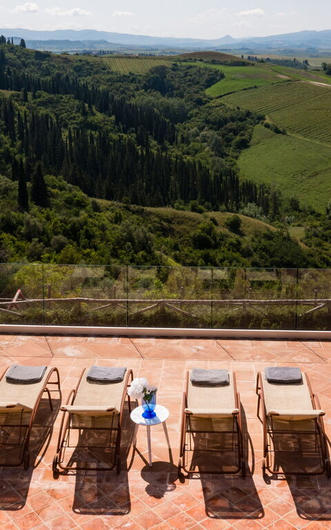 Villa Angelica: Udendørs, Udvendige, Visninger