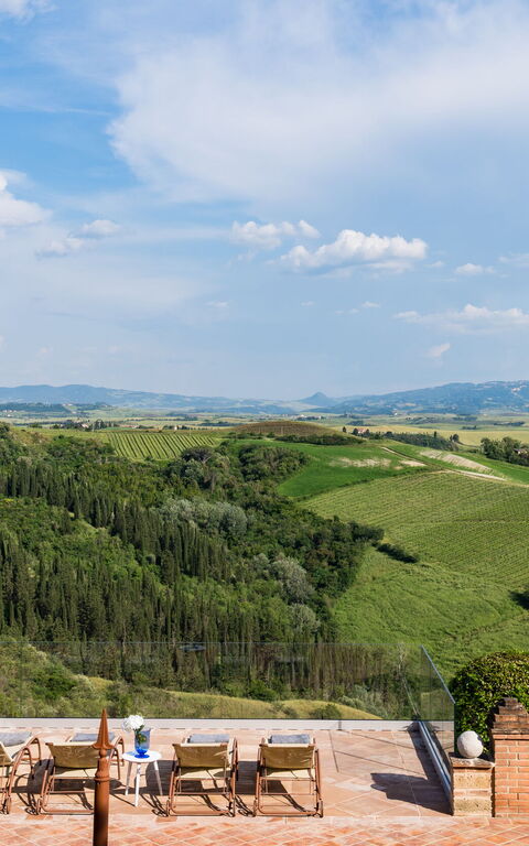 Villa Angelica: Udendørs, Udvendige, Visninger