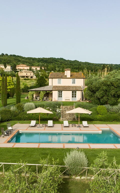 Villa Danilo: Have, pool, Udendørs, Udvendige, Visninger