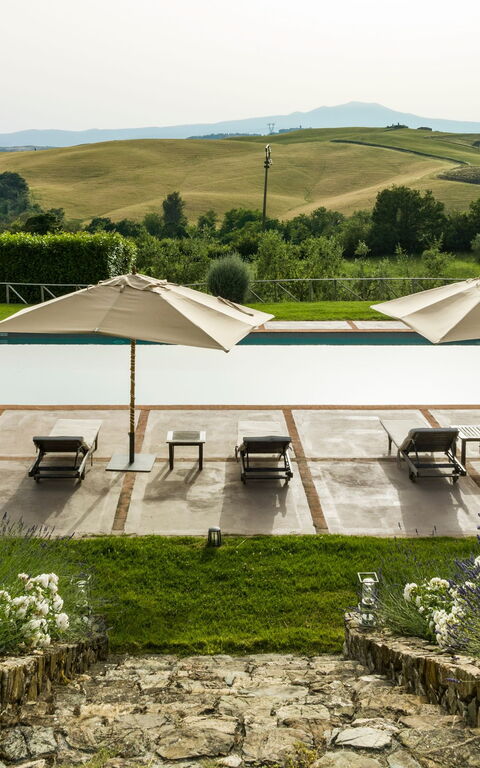 Villa Danilo: pool, Udendørs, Udvendige, Visninger