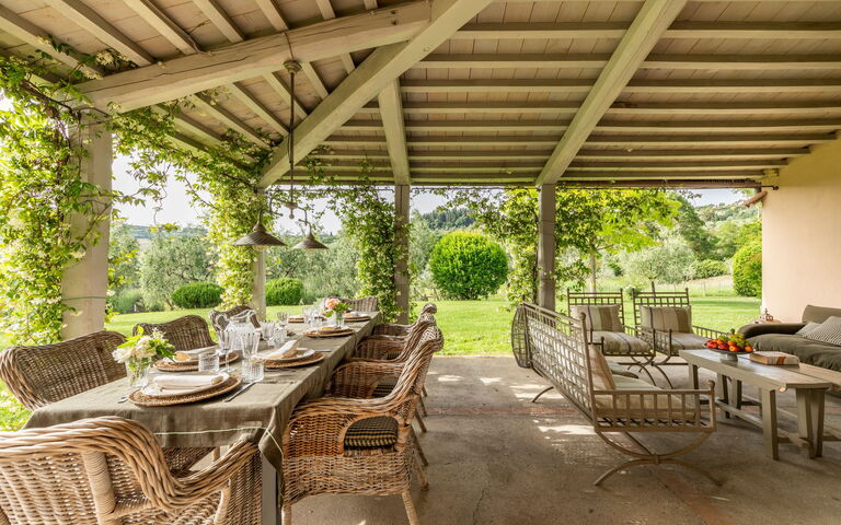 Villa Danilo: Altan / terrasse / gårdhave, Have, Udendørs, Udvendige