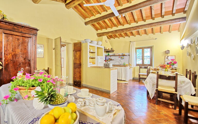Villa Elisa: Frokostlokale, Køkken