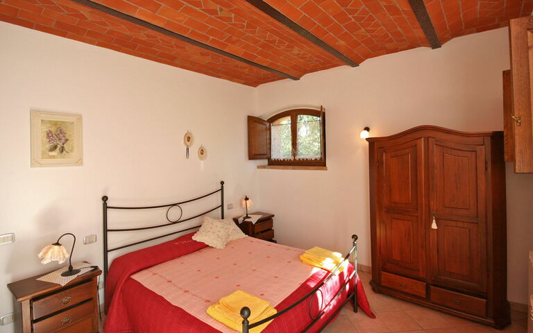 Feriebolig Pienza a: soveværelse