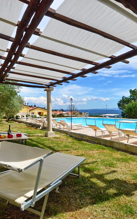 Le Querciolaie: Have, pool