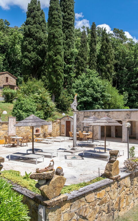 Le Querciolaie with Geothermal Pool: boblebad, pool, Udendørs, Visninger