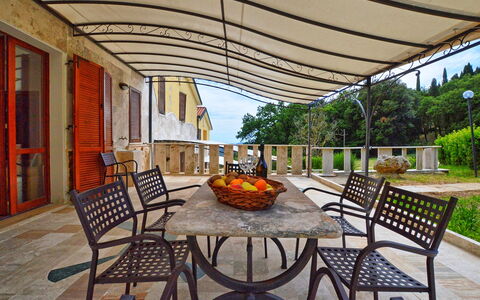 Feriebolig Dependance 1: Have, Udendørs, Udvendige