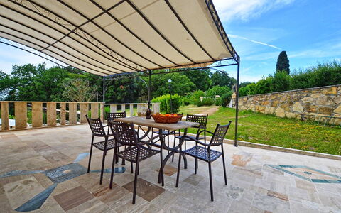 Feriebolig Dependance 1: Have, Udendørs, Udvendige