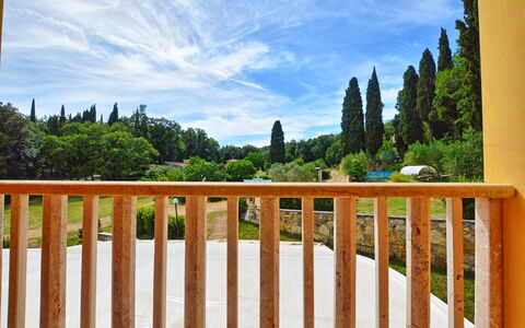 Feriebolig Dependance 1: Have, pool