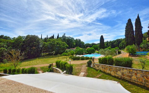 Feriebolig Dependance 1: Have, pool