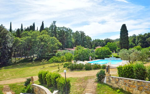 Feriebolig Dependance 1: Have, pool