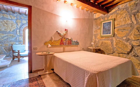 Feriebolig Adamo Ed Eva: soveværelse