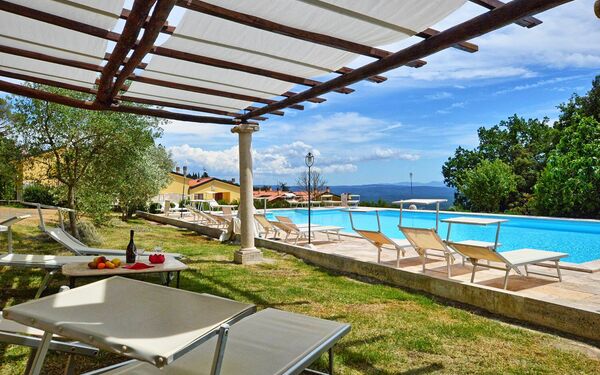 Le Querciolaie: Have, pool