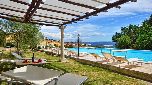 Le Querciolaie: Have, pool