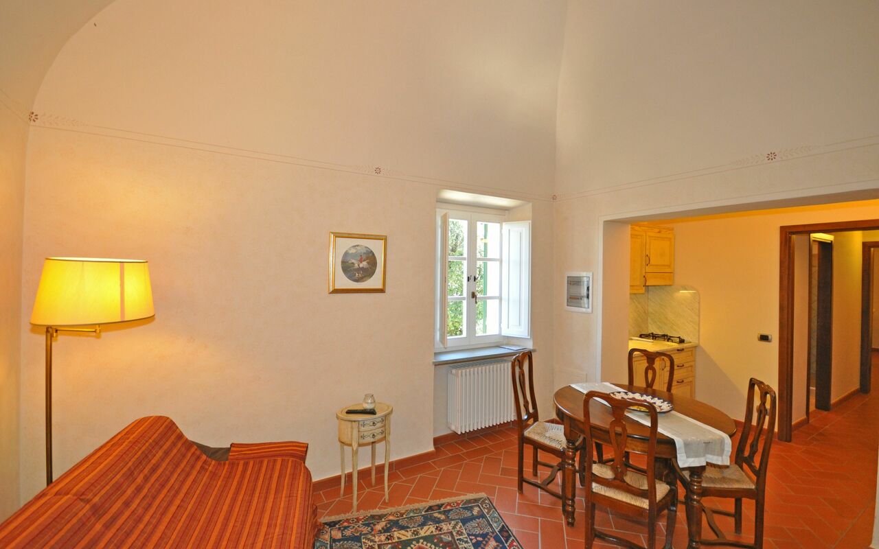 Feriebolig Dante 4: Frokostlokale, Køkken, Stue