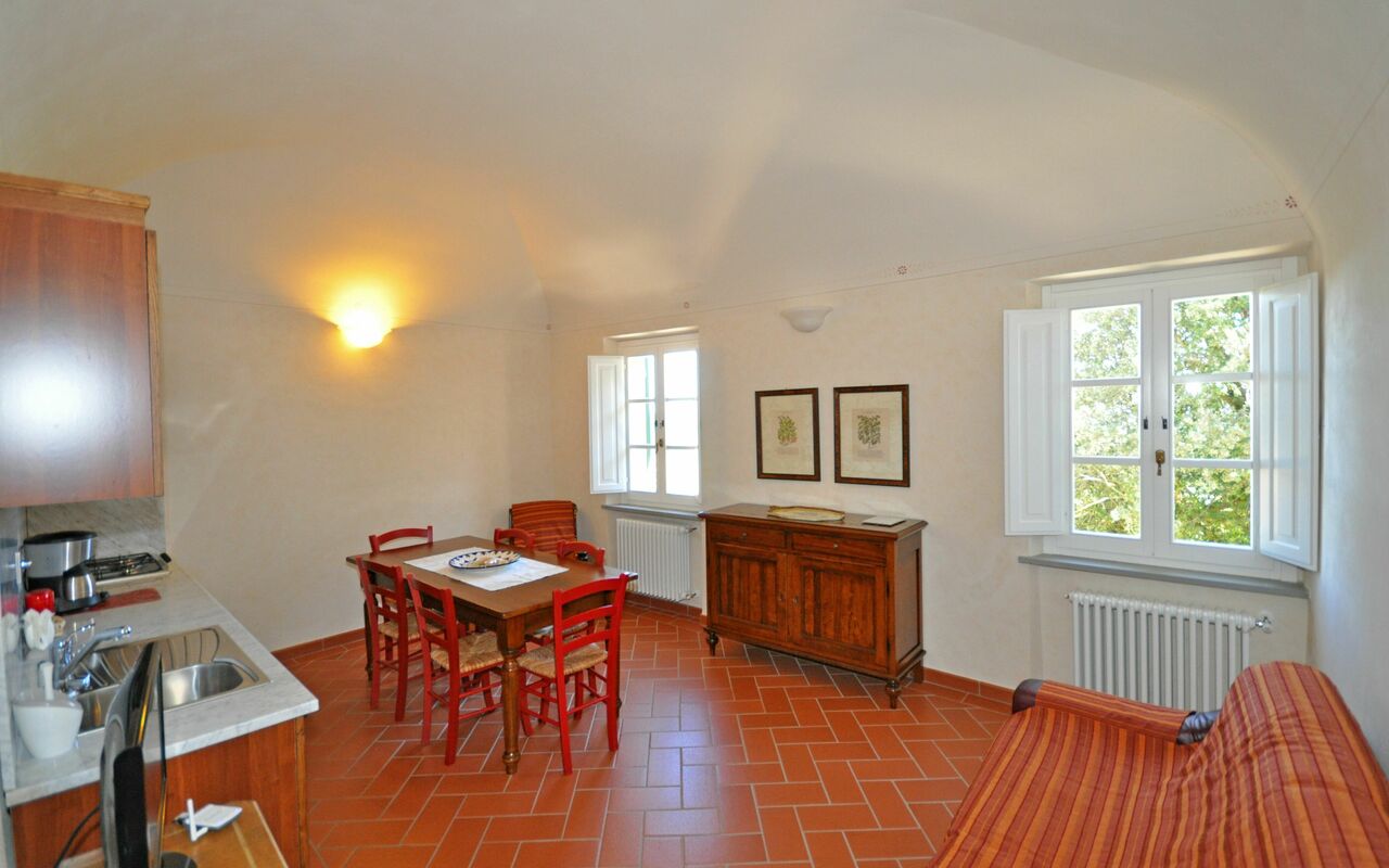 Feriebolig Dante 5: Frokostlokale, Køkken, Stue