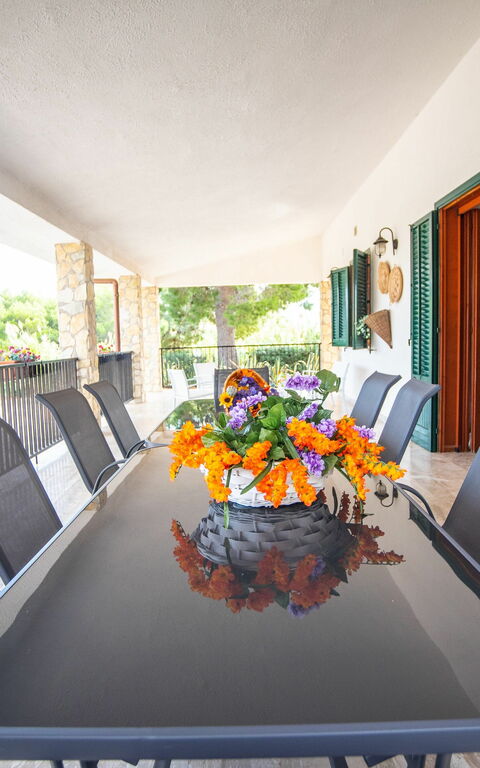 Villa Contrada: Altan / terrasse / gårdhave