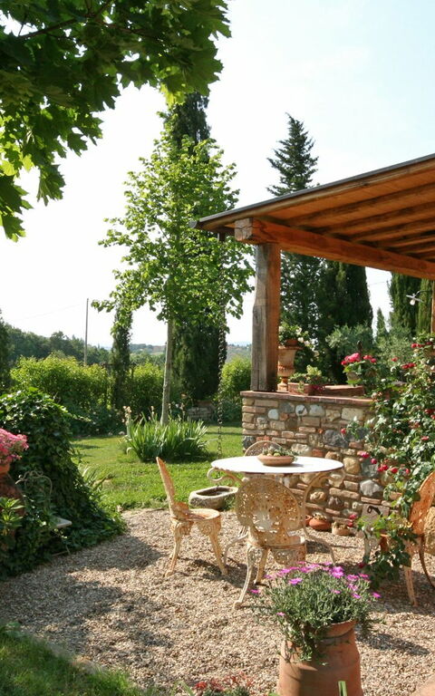 Casa Cipressi: Have, Udendørs, Udvendige