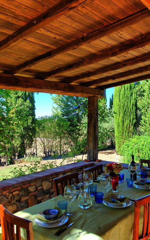 Casa Cipressi: Udendørs