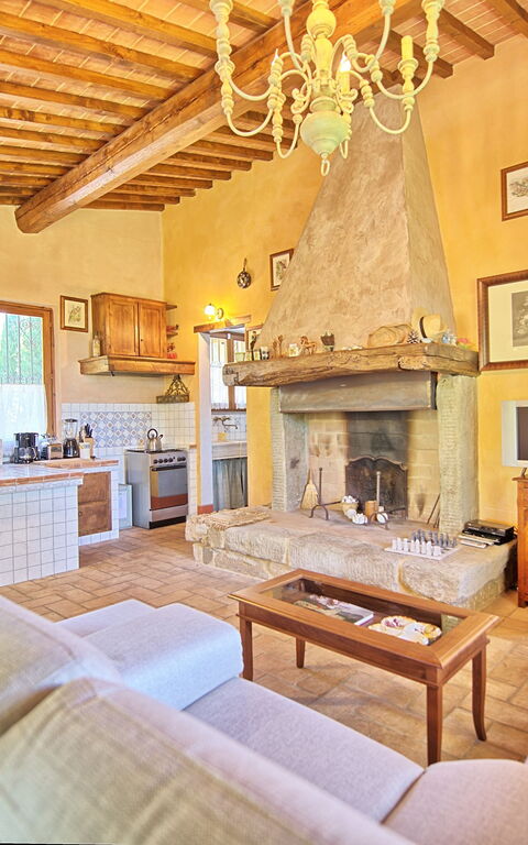 Casa Cipressi: Frokostlokale, Stue