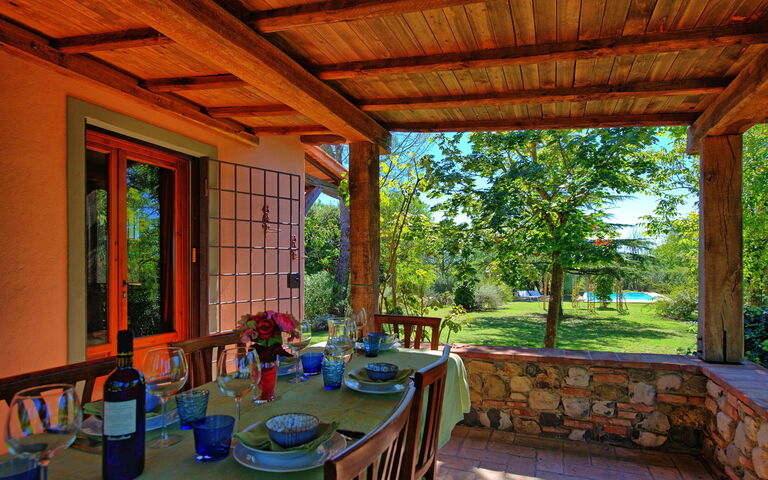 Casa Cipressi: Udendørs