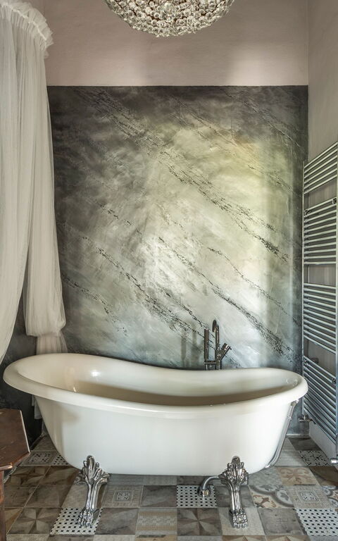 Villa Castiglione: Badeværelse