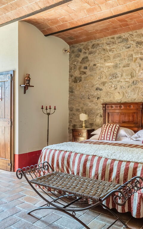 Villa Castiglione: soveværelse