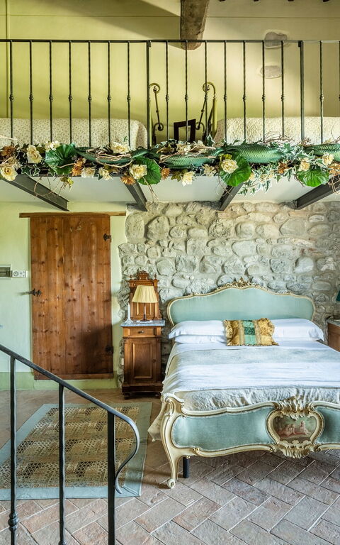 Villa Castiglione: soveværelse