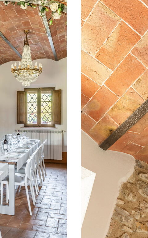 Villa Castiglione: Frokostlokale