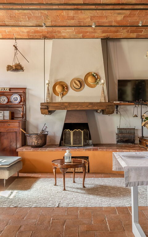 Villa Castiglione: Frokostlokale, Stue