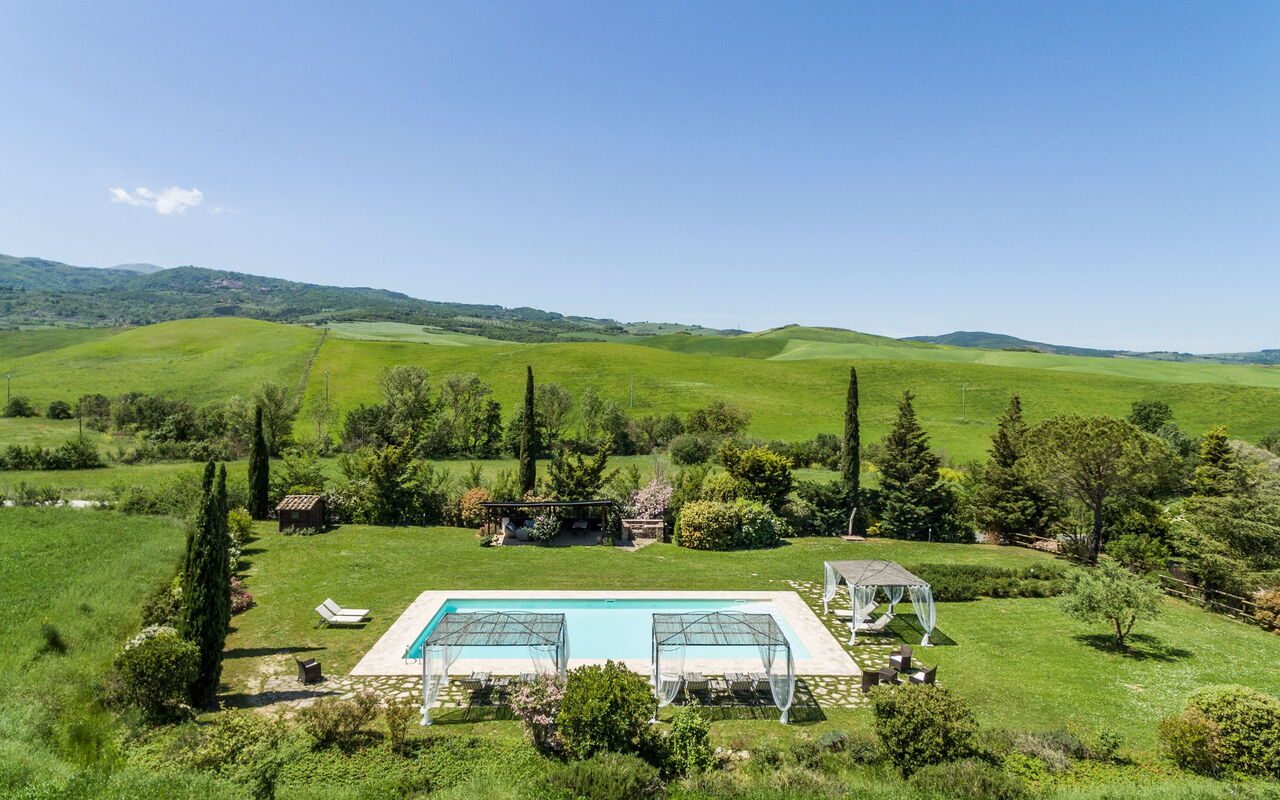 Villa Castiglione: pool, Udendørs, Visninger