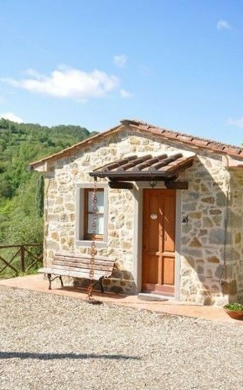 Villa Casentino: Altan / terrasse / gårdhave, Have, Udvendige