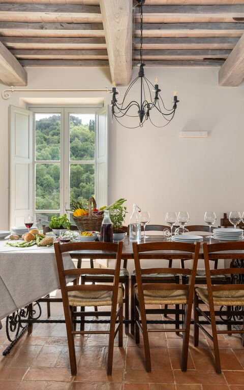 Villa Casentino: Frokostlokale