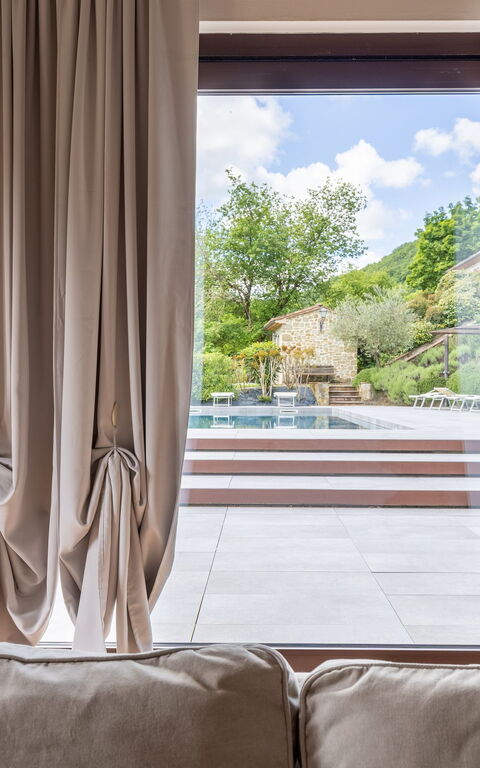 Villa Casentino: Stue