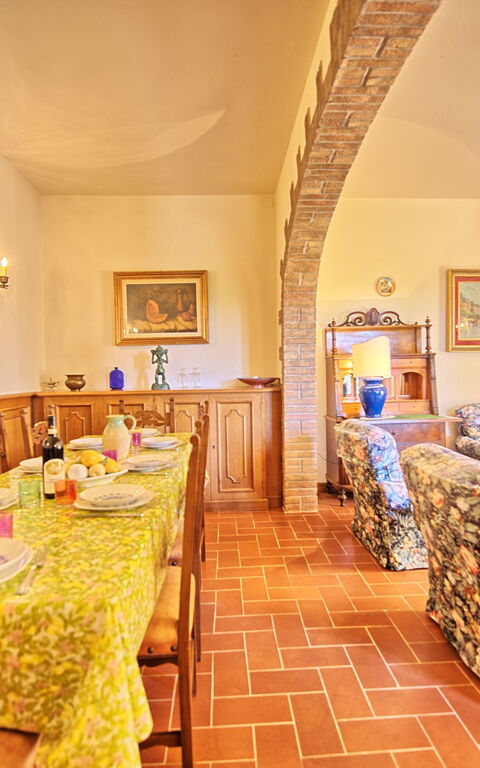 Casale Ambra: Frokostlokale, Stue